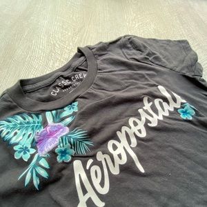 ✨AEROPOSTALE Embroidered Gray Women’s Shirt✨